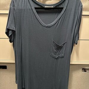 Grace & Lace Blue Short Sleeve Tee